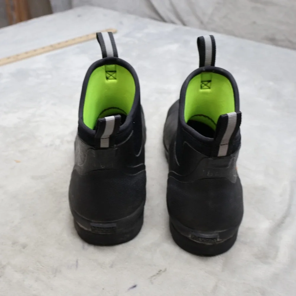 Muck Boot Unisex M10 W11 Work Boots Black Chore Mid Steel Toe Waterproof 010021